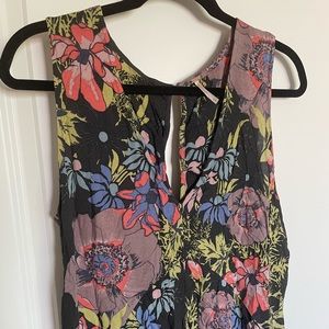 Free People Floral Tunic Dress (Size M)